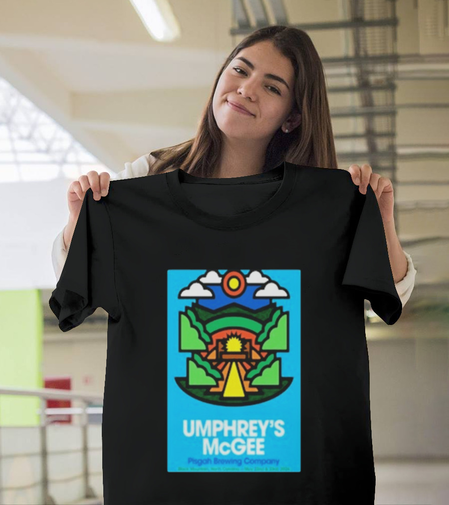 Umphrey's McGee Pisgah Brewing Company Black Mountain NC May 22nd 23rd 2026 T-Shirt