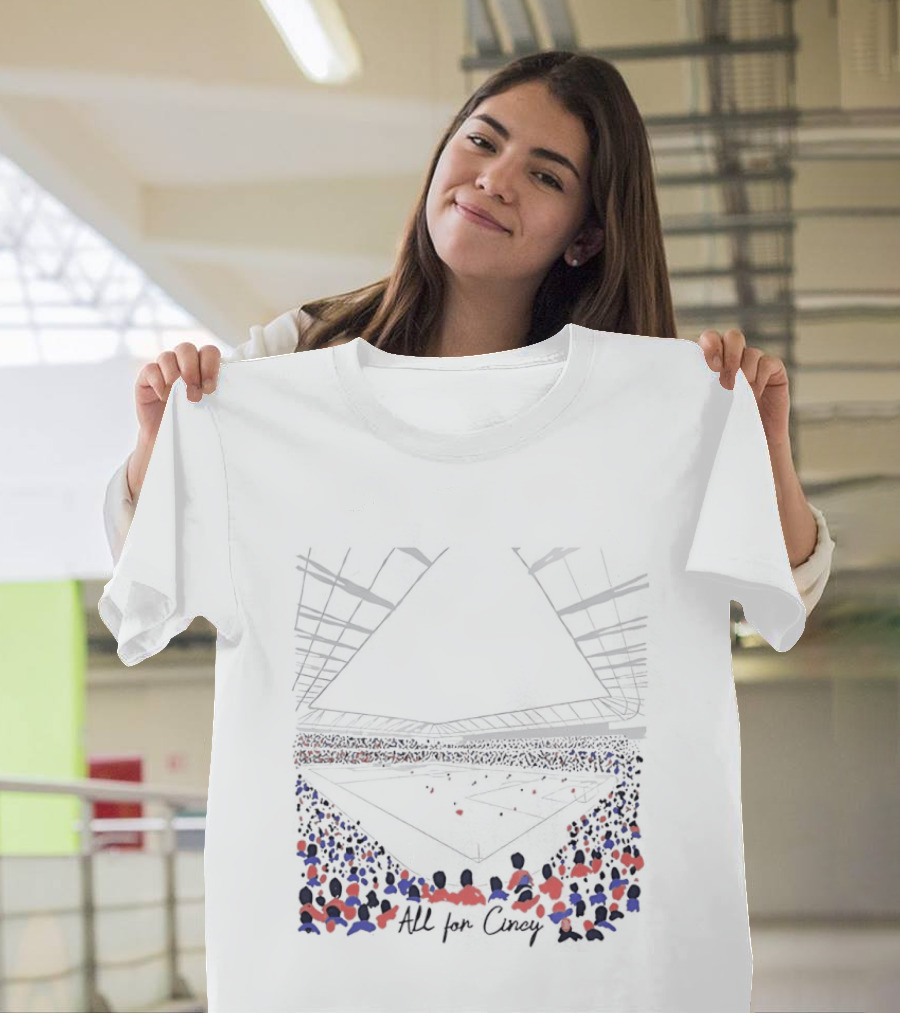 FCC All For Cincy Stadium Fan Celebration View T-Shirt