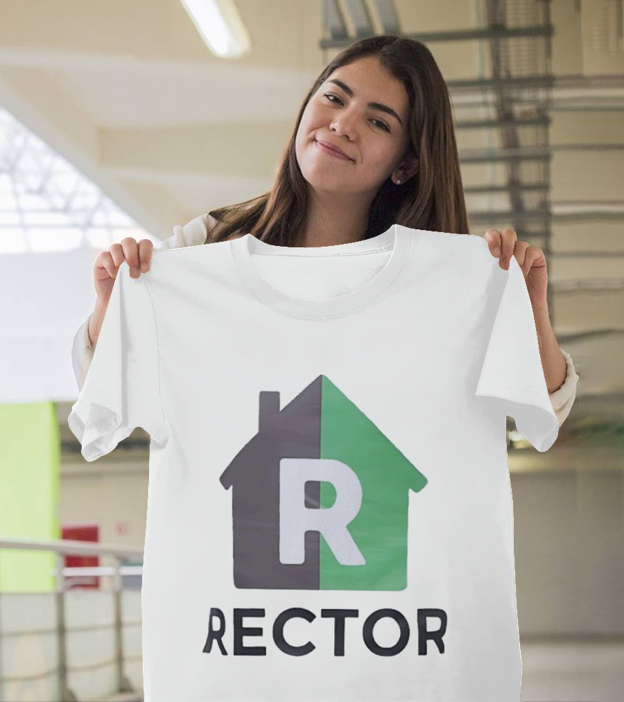 Rector R House Symbol Green And Grey T-Shirt
