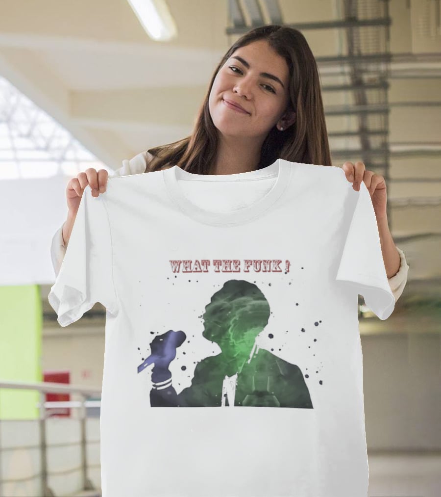 What The Funk Silhouette Microphone T-Shirt