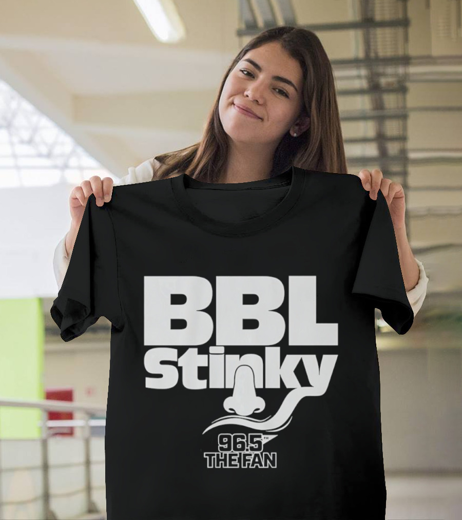 BBL Stinky 96.5 The Fan T-Shirt