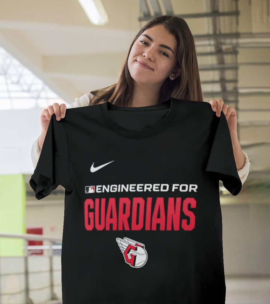 Engineered For Cleveland Guardians Nike MLB Team T-Shirt