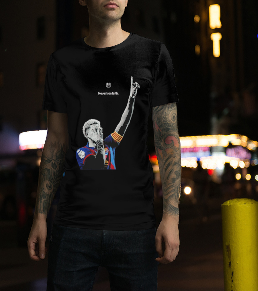 Ronald Araujo FC Barcelona Never Lose Faith T-Shirt