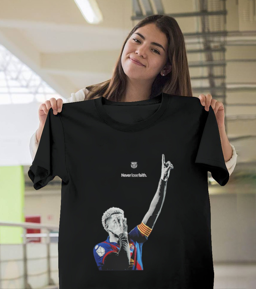 Ronald Araujo FC Barcelona Never Lose Faith T-Shirt