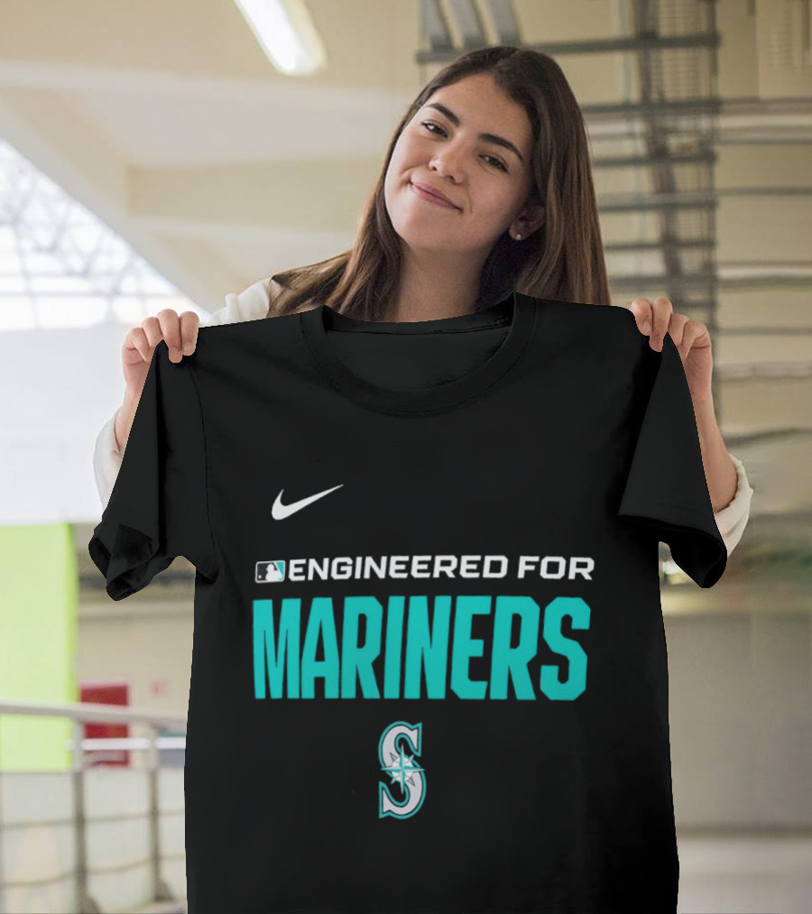 Nike MLB Engineered For Mariners Seattle Mariners S T-Shirt