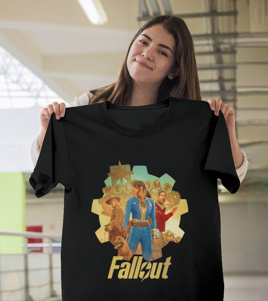 Fallout New Vegas Vault Dweller Welcome To New Vegas T-Shirt