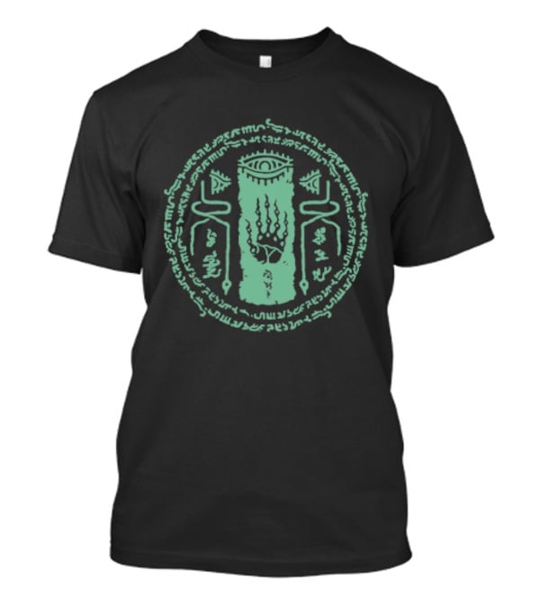 The Legend Of Zelda Tears Of The Kingdom Ancient Hylian Glyph Circle T-Shirt