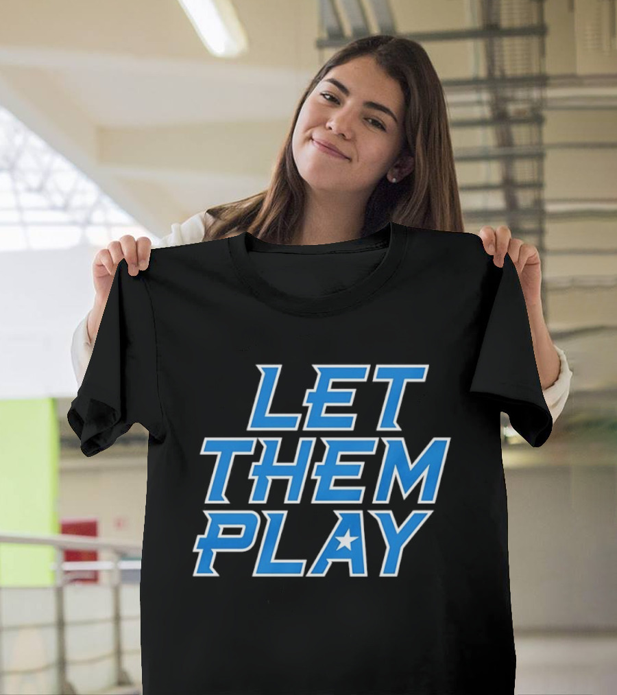 Let Them Play Puerto Rico Star T-Shirt