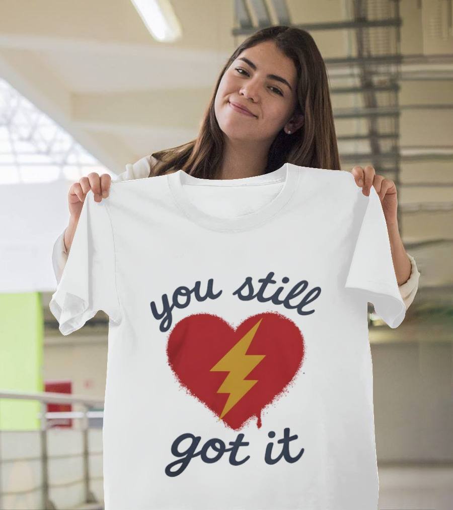Brett Young You Still Got It Heart Lightning Bolt T-Shirt