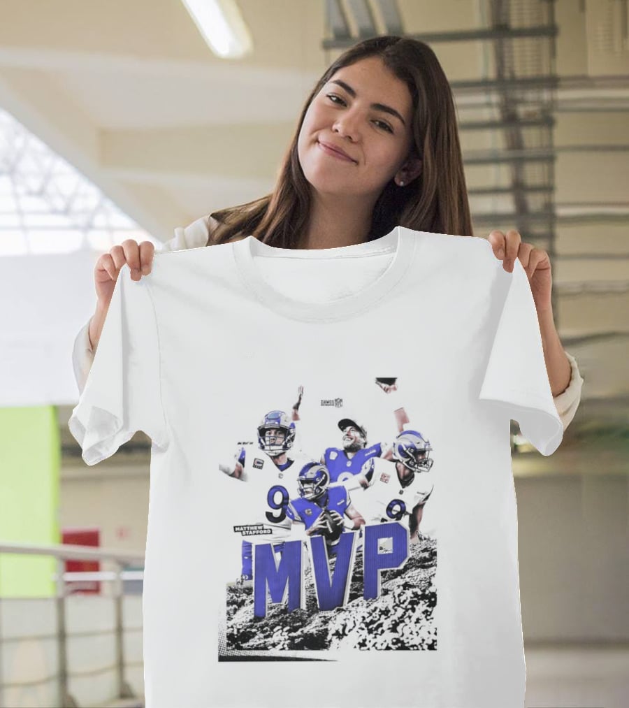 Los Angeles Rams Matthew Stafford Football MVP T-Shirt
