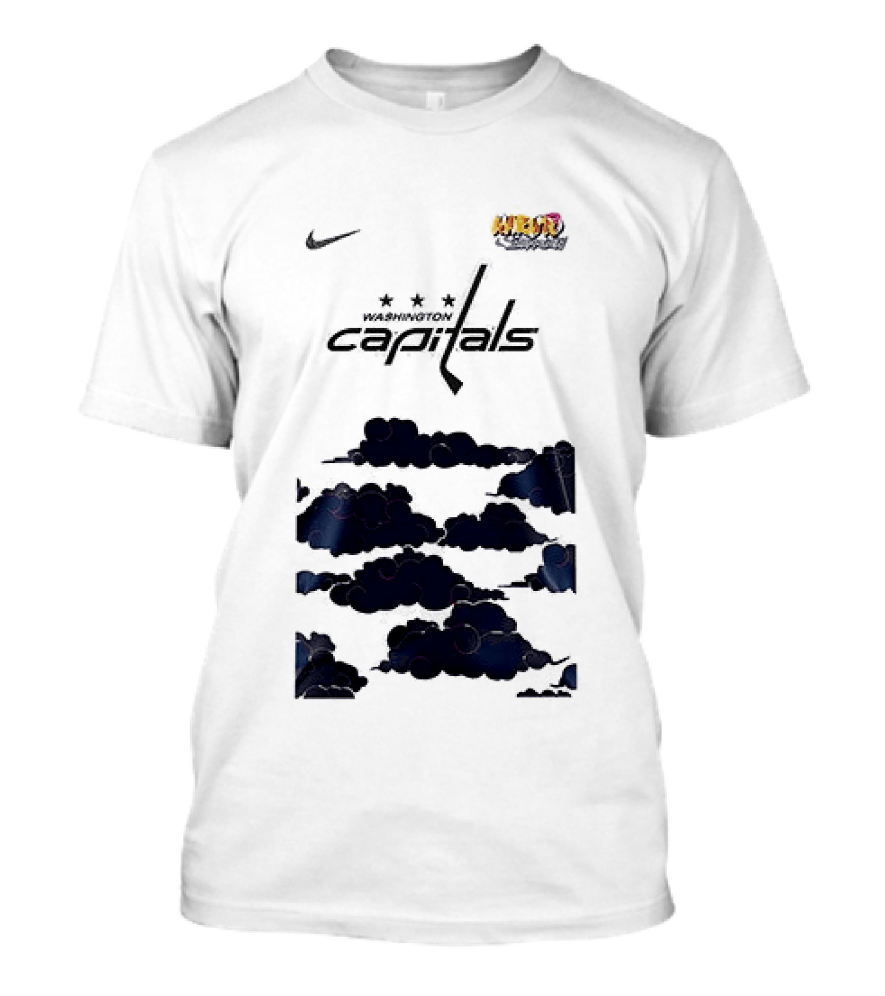 Nike Washington Capitals X Naruto Shippuden Collaboration T-Shirt