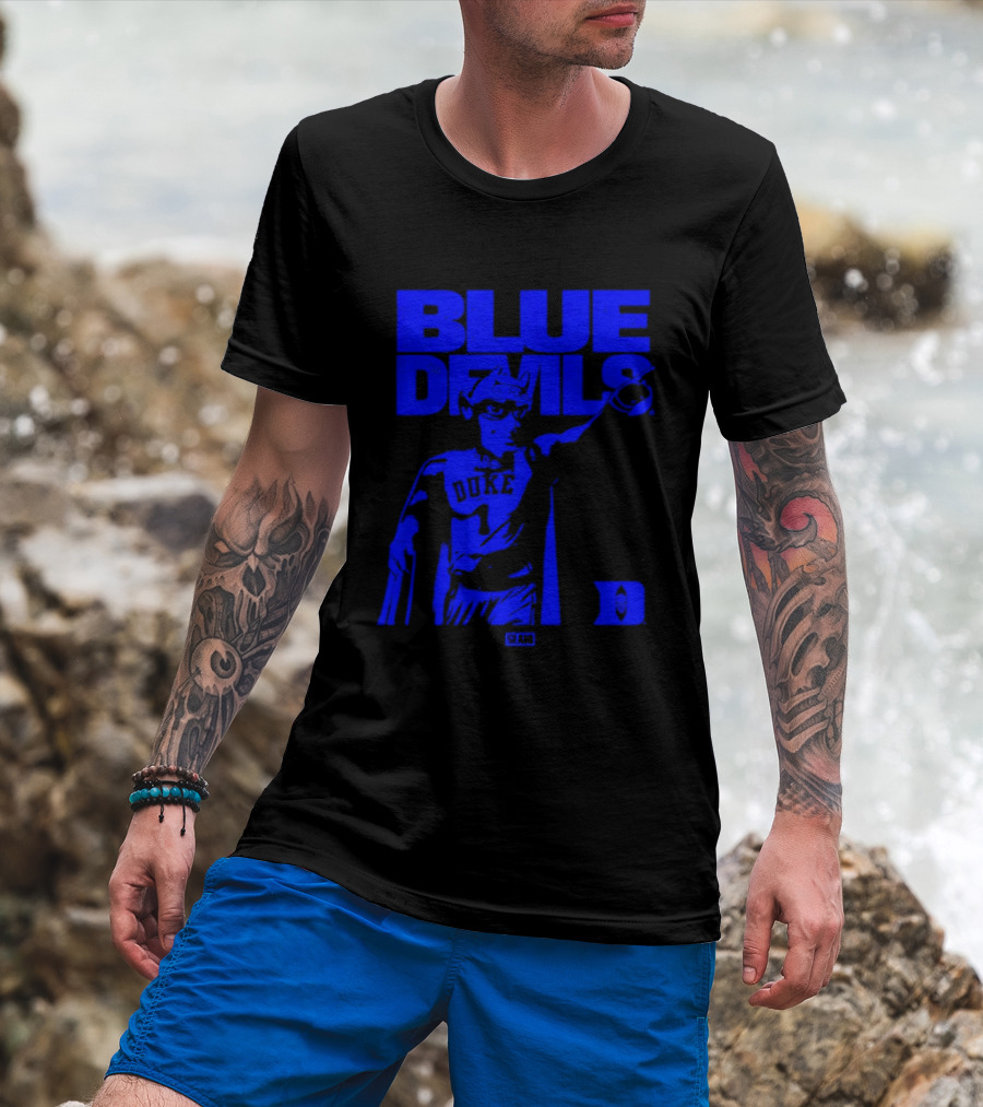 Duke Blue Devils Mode Blue Devils D T-Shirt