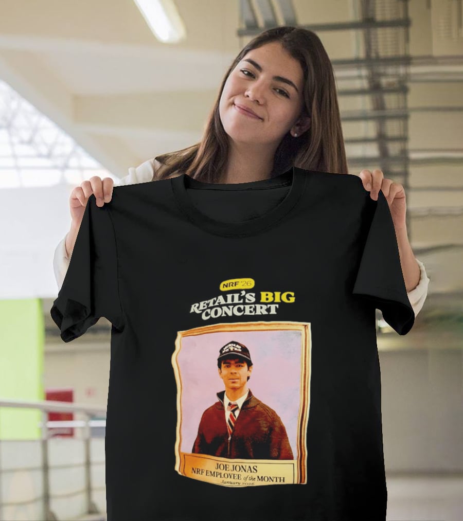 Joe Jonas NRF Employee Of The Month January 2006 Retail's Big Concert T-Shirt