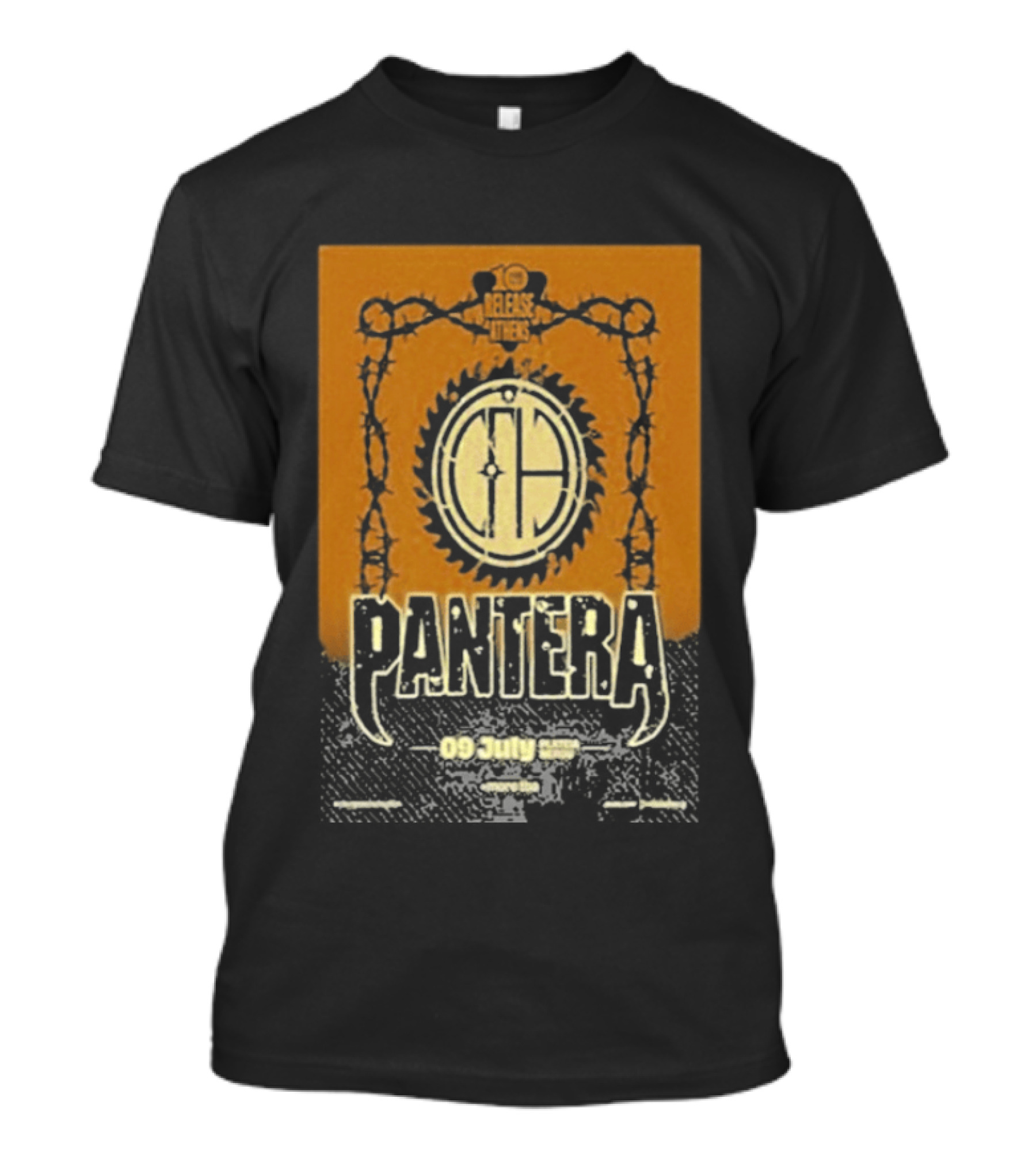 Pantera Plateia Nerou Athens July 9 2026 Greek Event Artillery Gear Sign T-Shirt