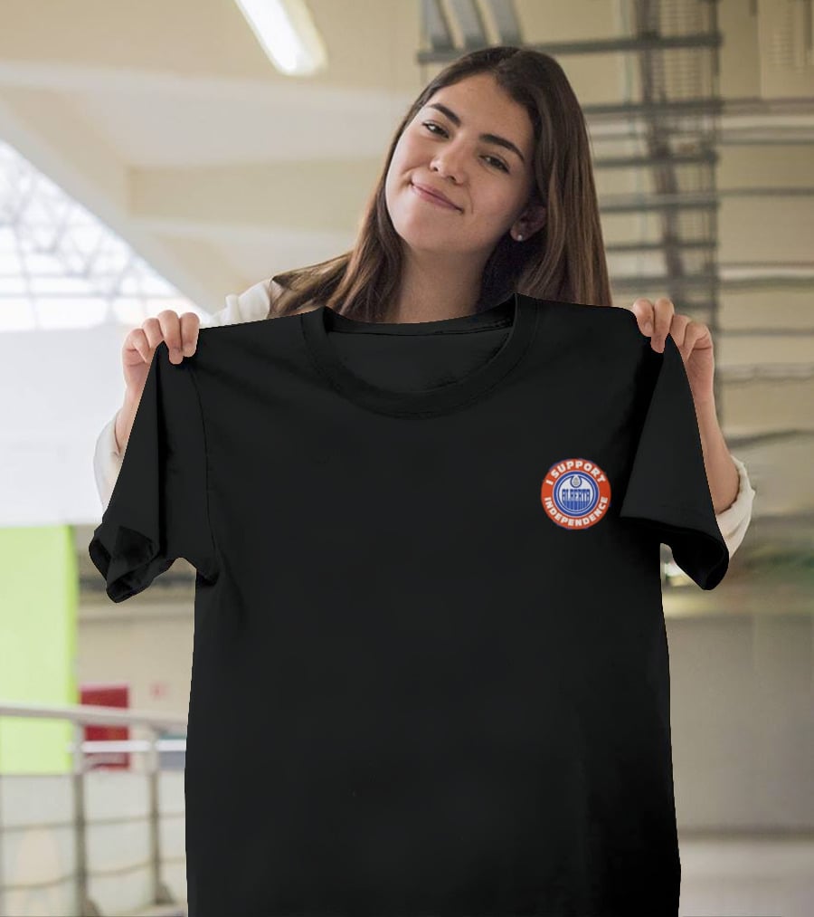 Sovereign Hockey Support Independence Alberta T-Shirt