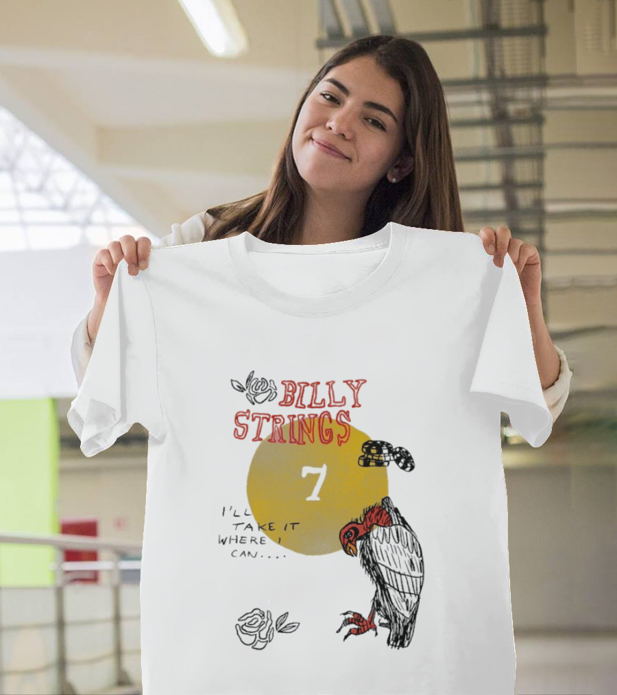 Billy Strings I'll Take It Where I Can Vulture And Sun T-Shirt