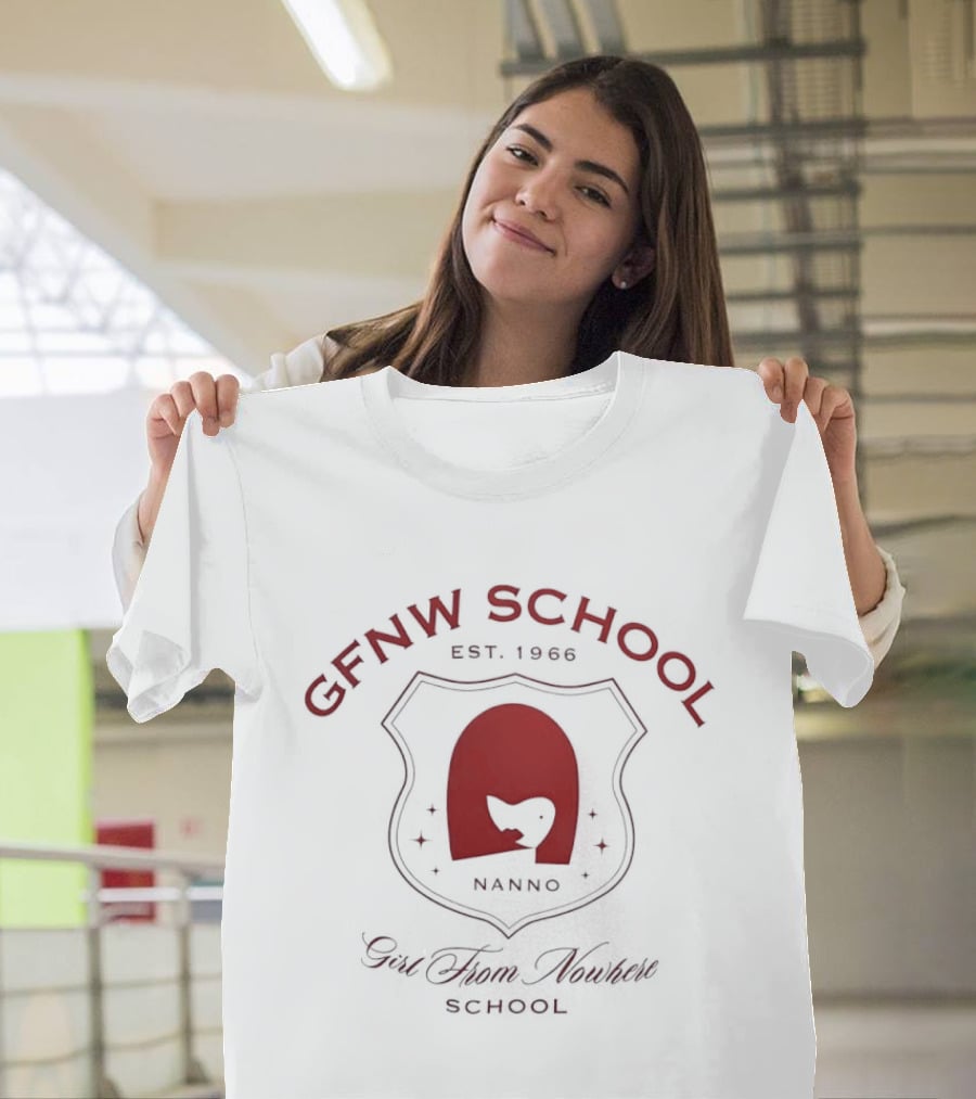 GFNW School Girl From Nowhere Est 1966 T-Shirt