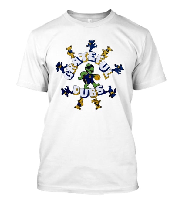 Grateful Dubs Santa Cruz Warriors Gratefuldead Bears T-Shirt
