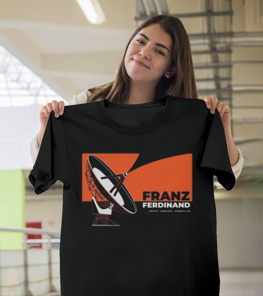 Franz Ferdinand Mexico City Corona Capital November 14 2025 T-Shirt
