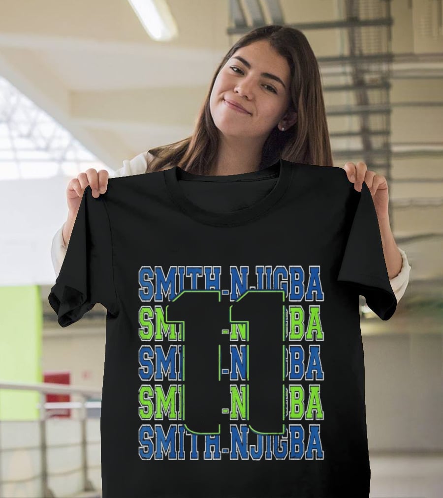 Jaxon Smith Njigba 11 Smith Njigba Seattle Seahawks T-Shirt