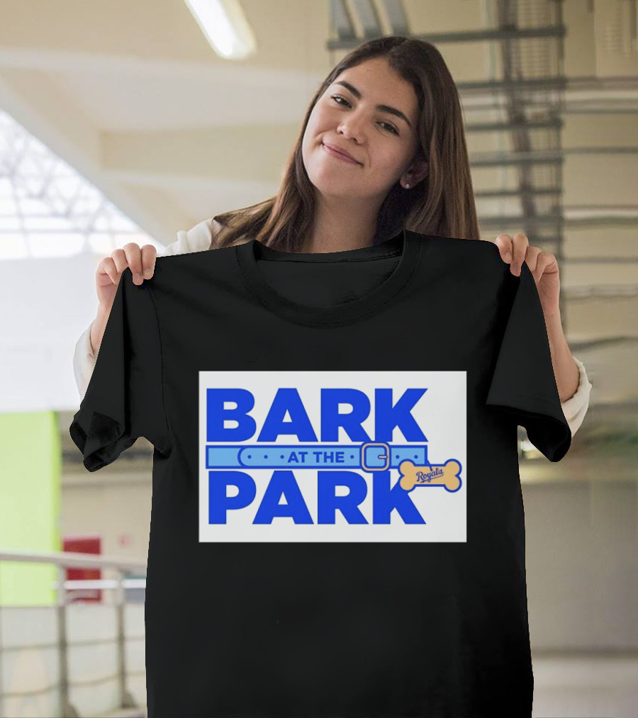Kansas City Royals Bark At The Park Royals Bone T-Shirt