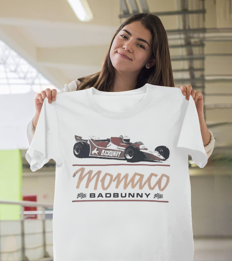 Monaco Grand Prix Bad Bunny Racing Collaboration T-Shirt