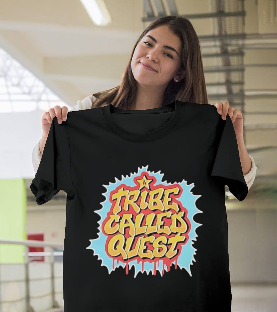 A Tribe Called Quest Vintage Style Dripping Graffiti T-Shirt