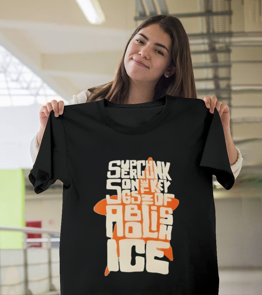 Abolish ICE Starfish Support Songs Of The Key JGS T-Shirt