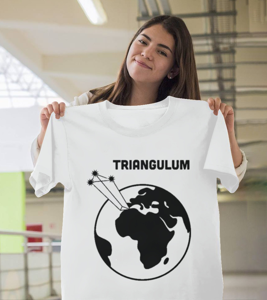 Triangulum Earth Star Constellation T-Shirt
