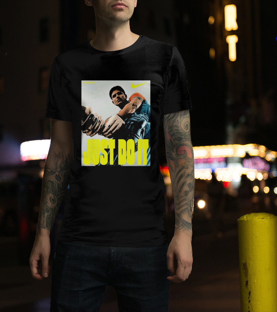 Nike Shubman Gill Just Do It Collaboration Athletic Wear T-Shirt