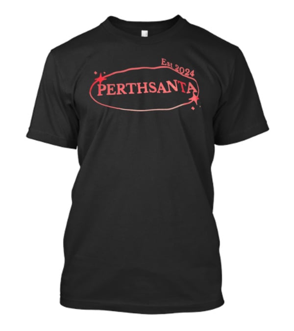 Perthsanta Est 2024 Christmas Festive T-Shirt