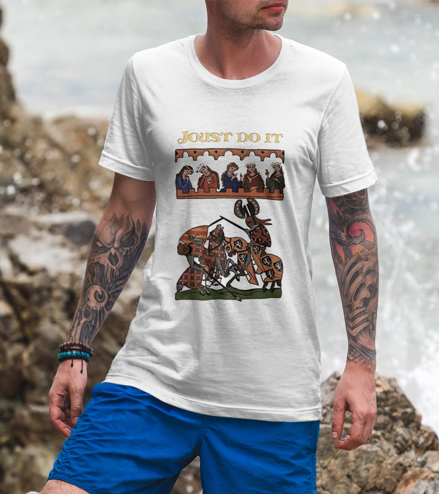 Joust Do It Medieval Knights Tournament Spectators T-Shirt