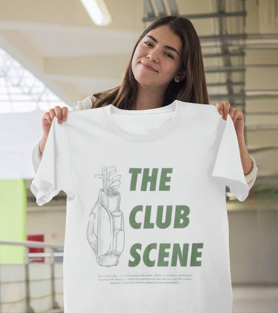 The Club Scene Sunday Parlay Golf Club T-Shirt