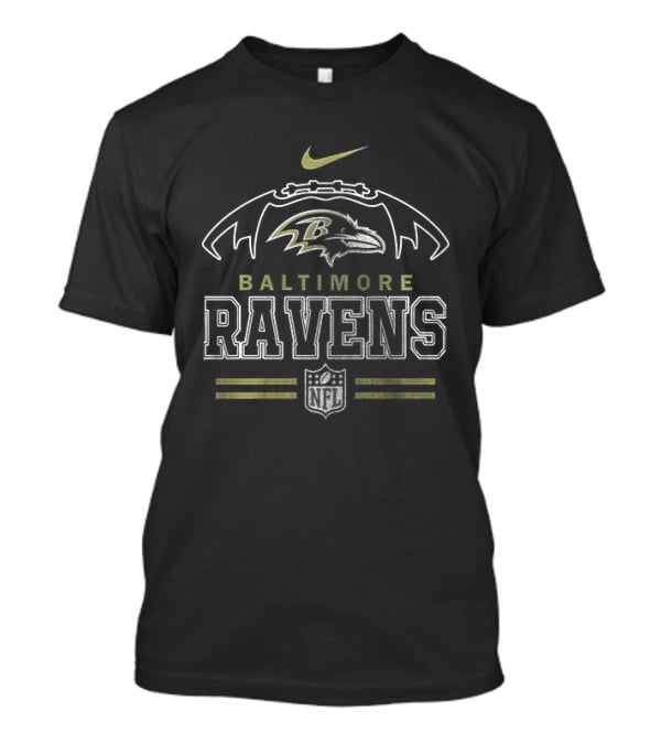 Baltimore Ravens NFL Nike Grumpy Old Caterpillar Operator T-Shirt
