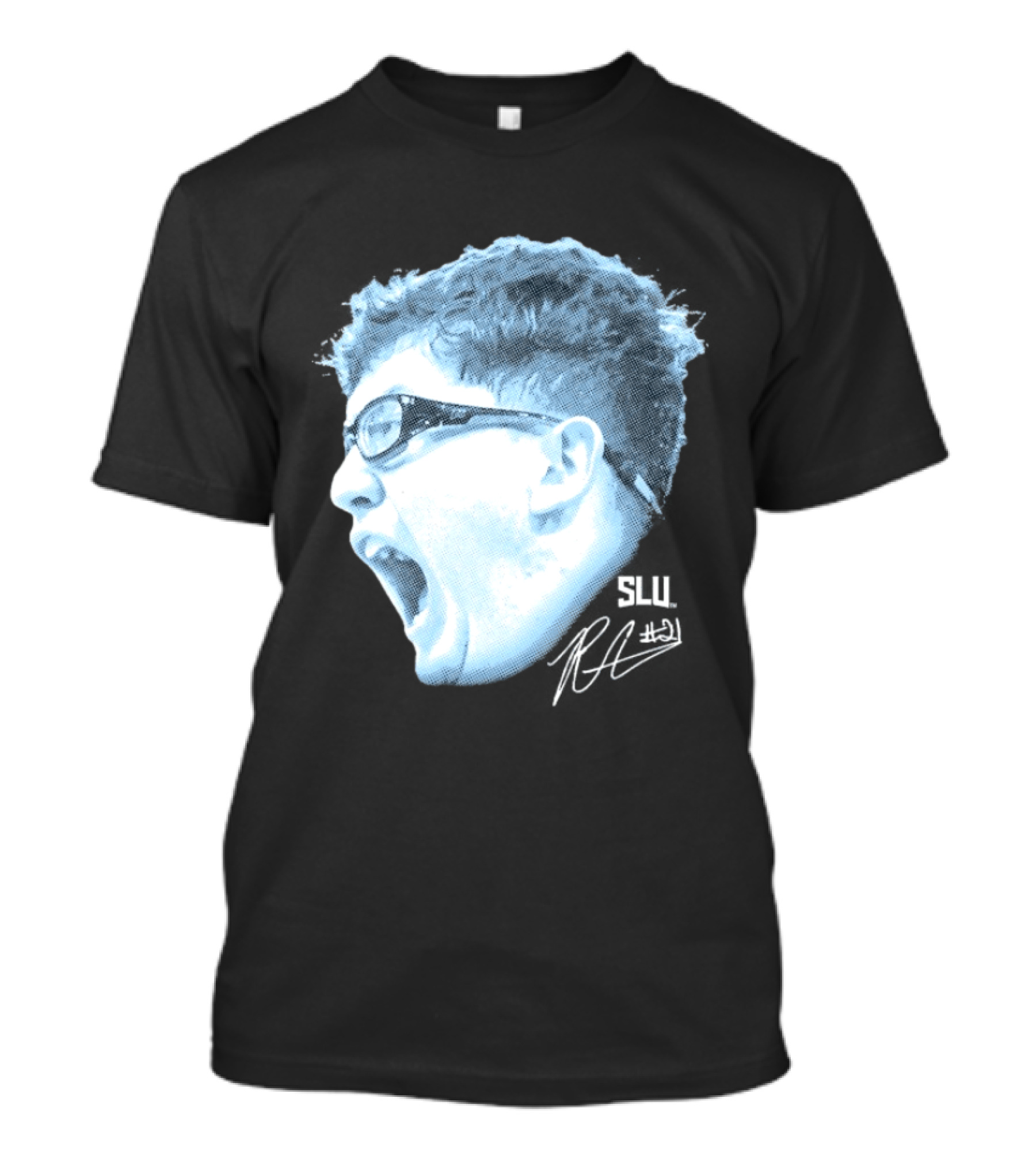 Robbie Avila Saint Louis Billikens SLU Big Head T-Shirt