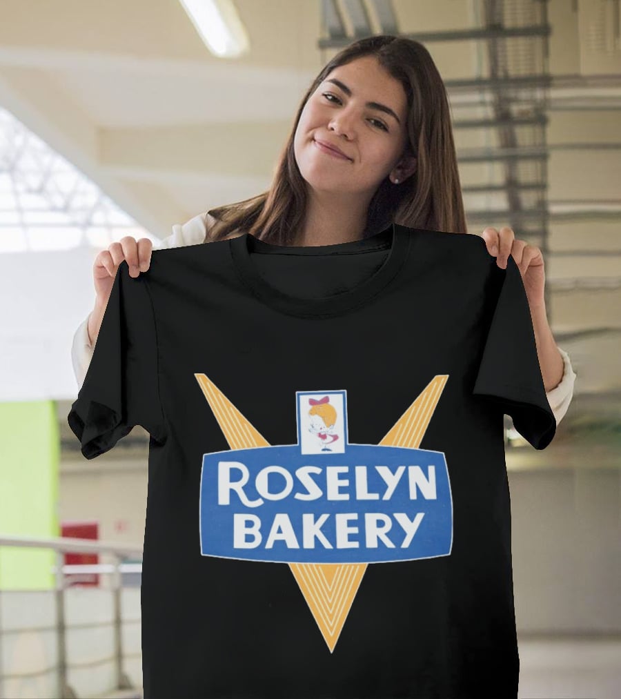 Roselyn Bakery Vintage Logo With Iconic Girl Chef T-Shirt