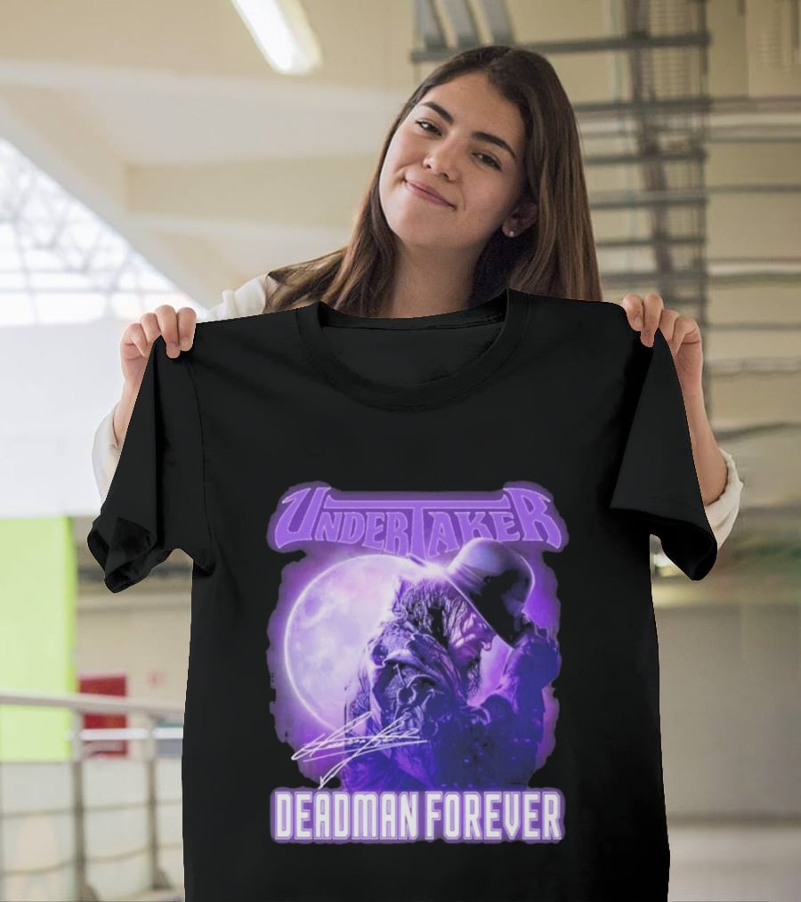 Undertaker Deadman Forever Purple Moon T-Shirt