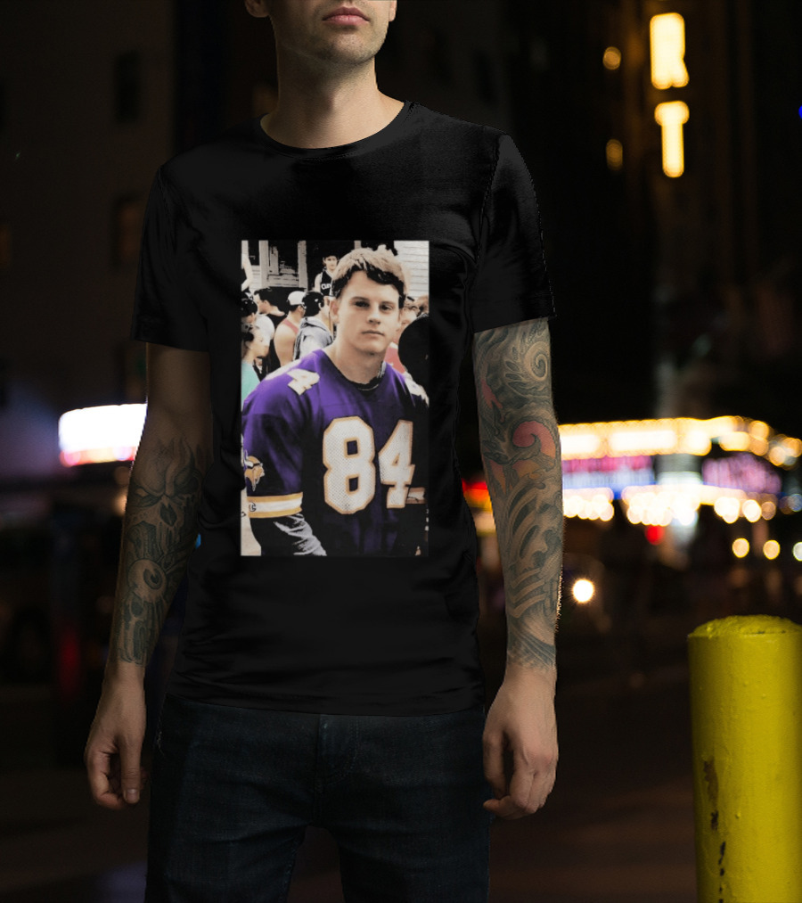 Minnesota Vikings Joey 84 Skol Purple Football Jersey T-Shirt