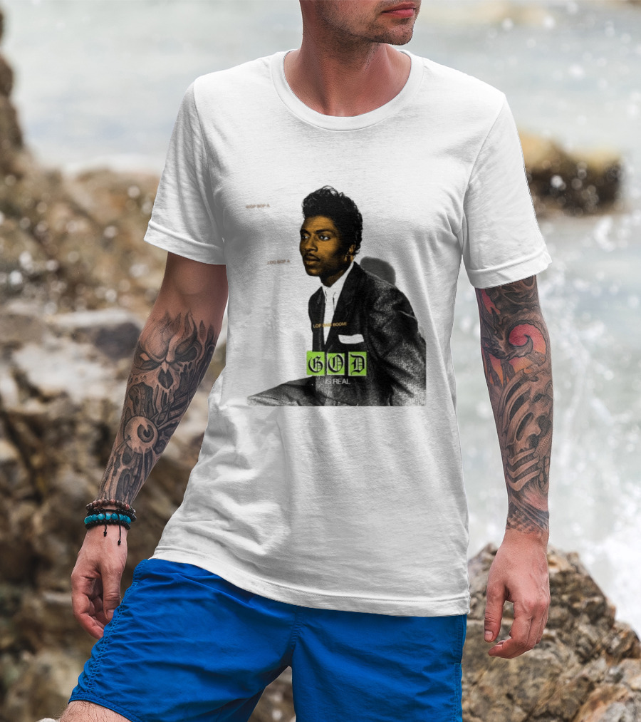 Little Richard Wop Bop A Loo Bop A Lop Bam Boom God Is Real T-Shirt