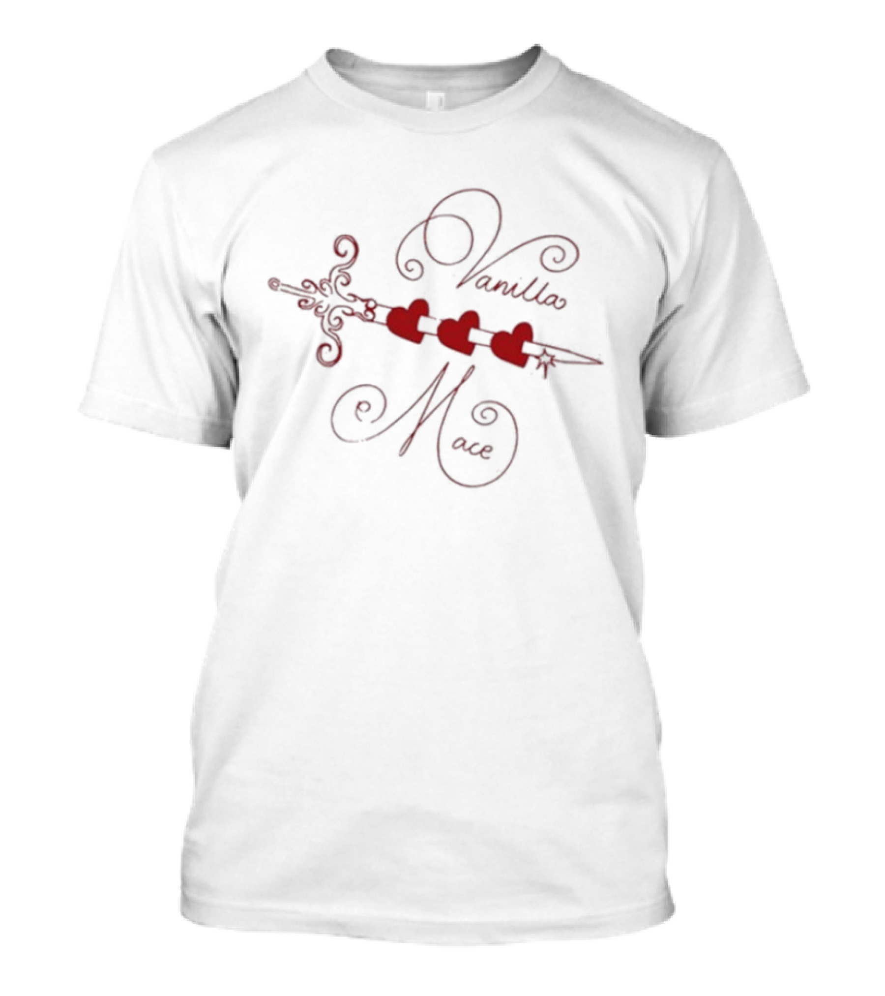 Vanilla's Villa Hearts Sword T-Shirt