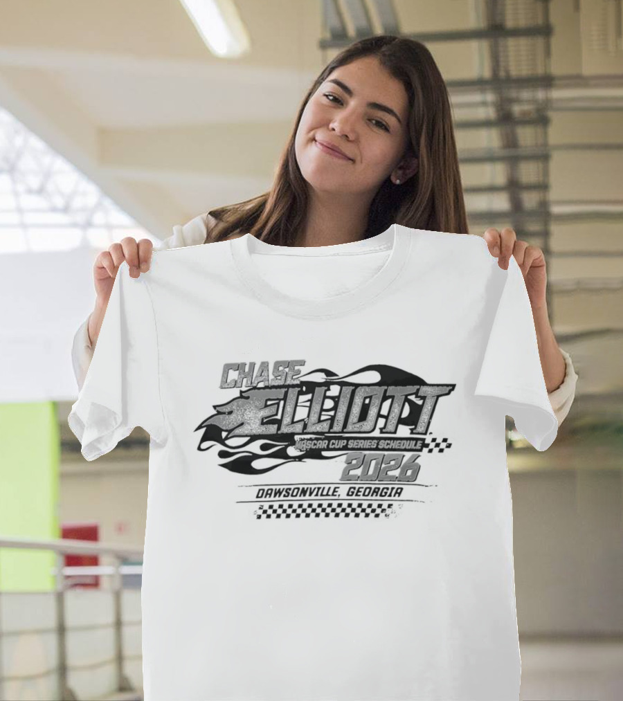 Chase Elliott NASCAR Cup Series Schedule 2026 Hendrick Motorsports Racing Team T-Shirt