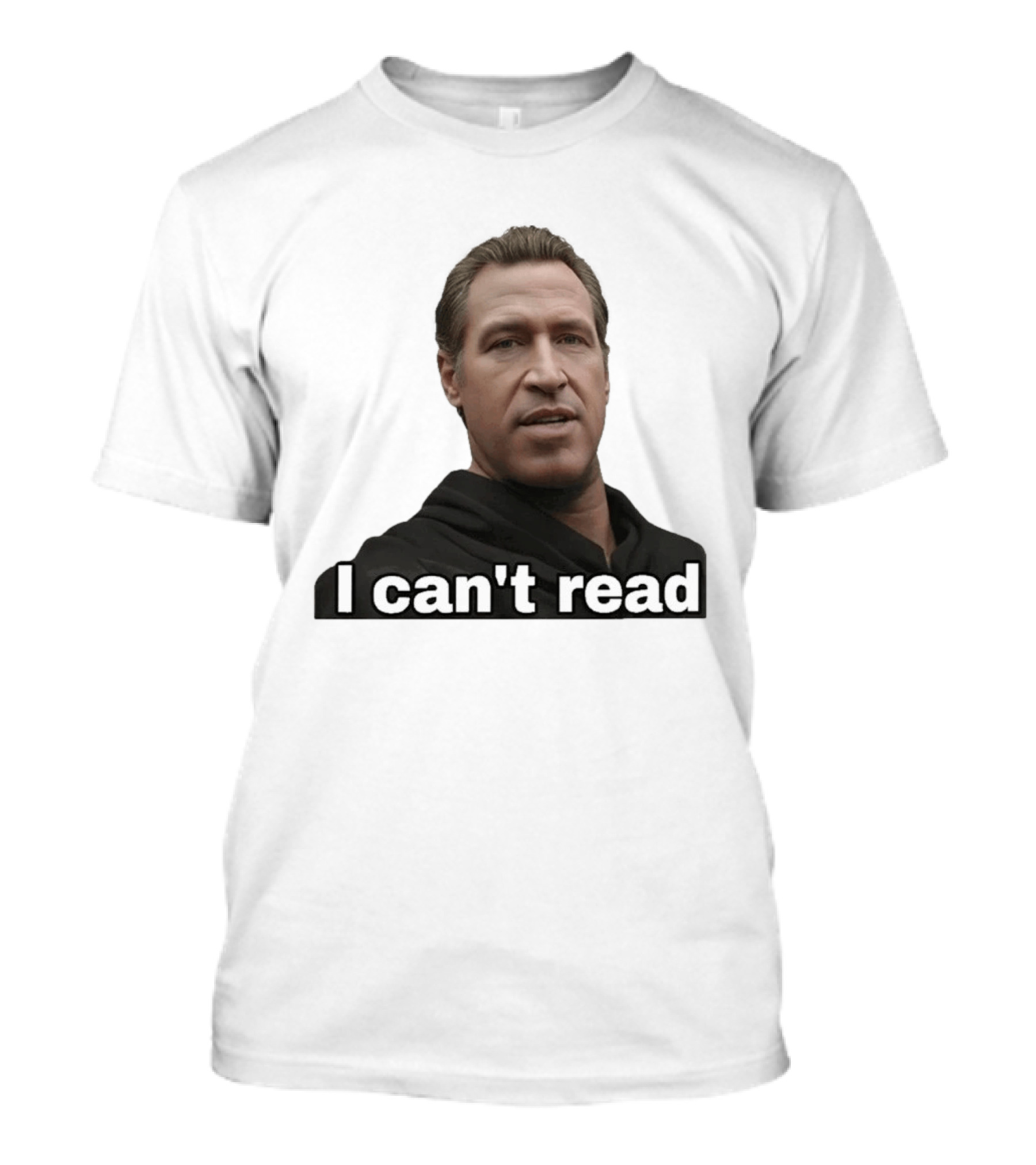 I Can't Read Funny Meme T-Shirt