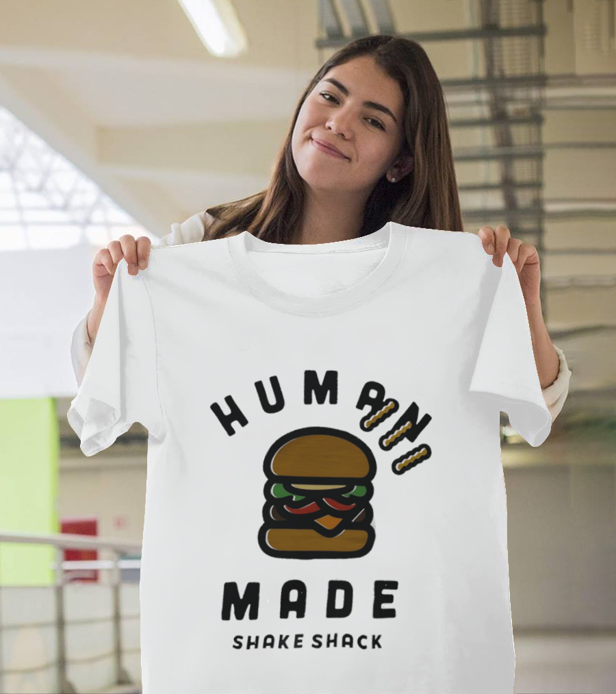 Human Made Shake Shack Hamburger T-Shirt