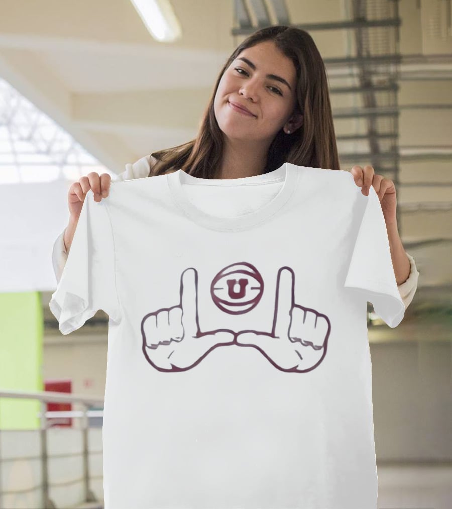Utah Utes Hands With U Symbol Sports Fan Gear T-Shirt
