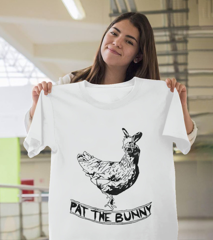Rooster Pat The Bunny T-Shirt