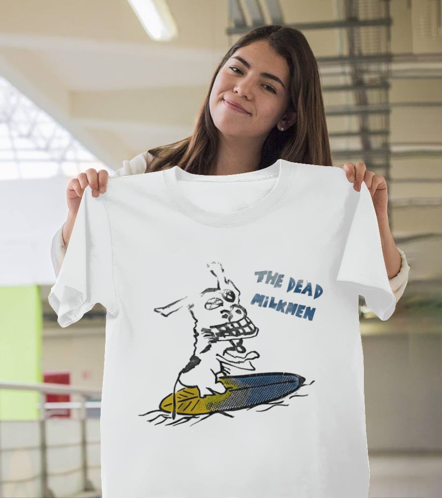The Dead Milkmen Skull Surf T-Shirt