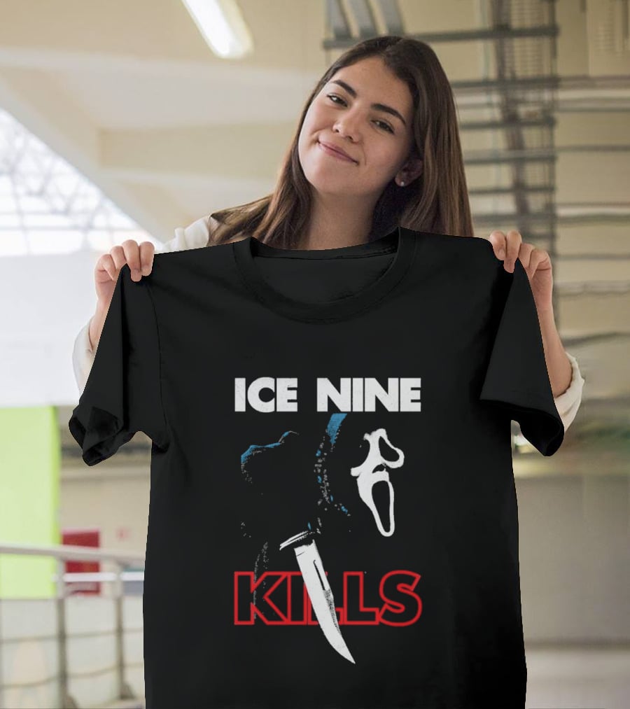 Ice Nine Kills Ghost Face Knife Horror Collaboration Stab Scream 7 Exclusive T-Shirt