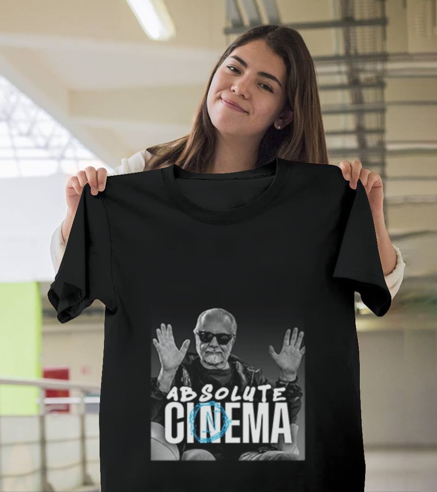 Aurelio De Laurentiis Absolute Cinema Hands Up T-Shirt