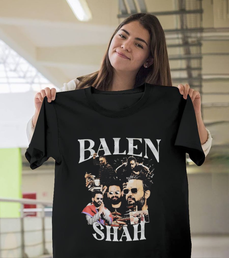 Balen Shah Collage T-Shirt
