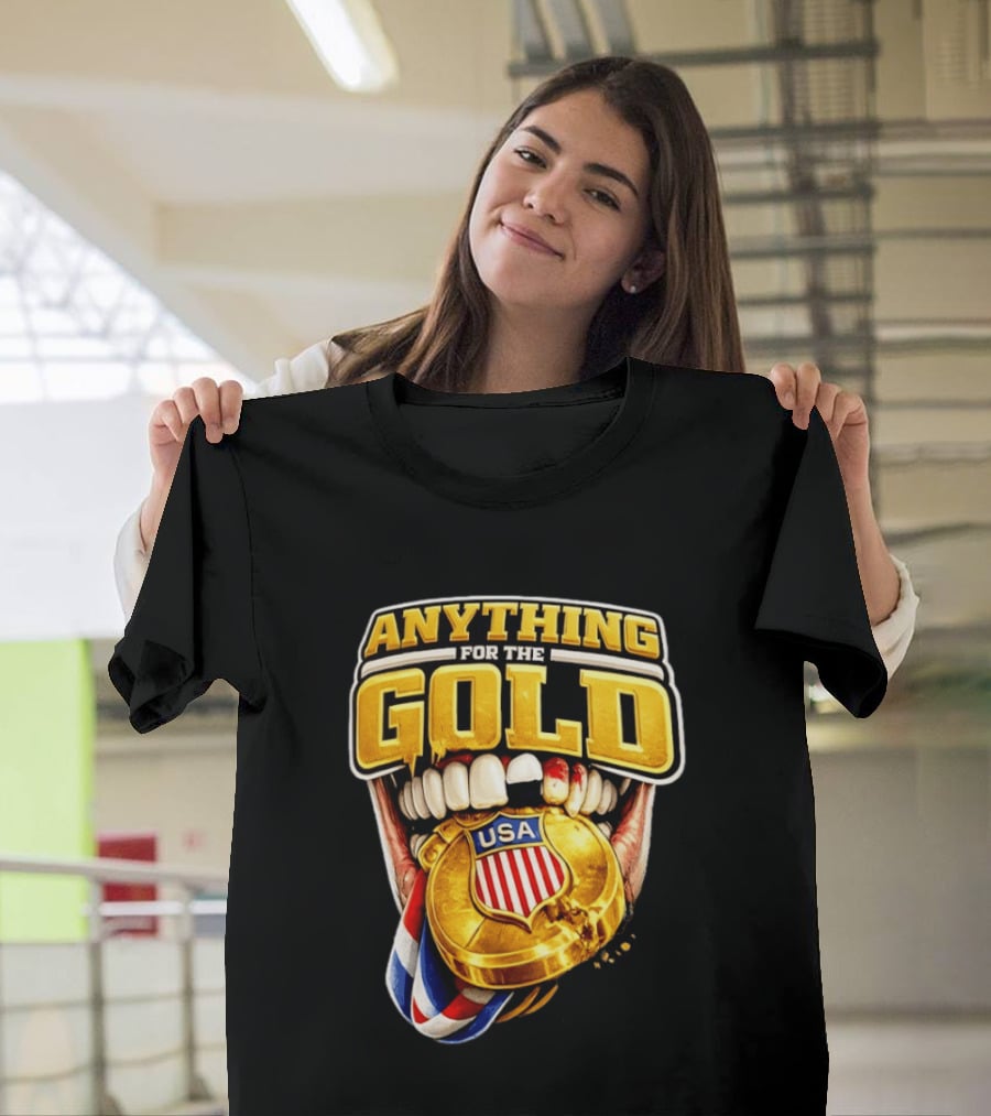 Anything For The Gold USA Medal T-Shirt